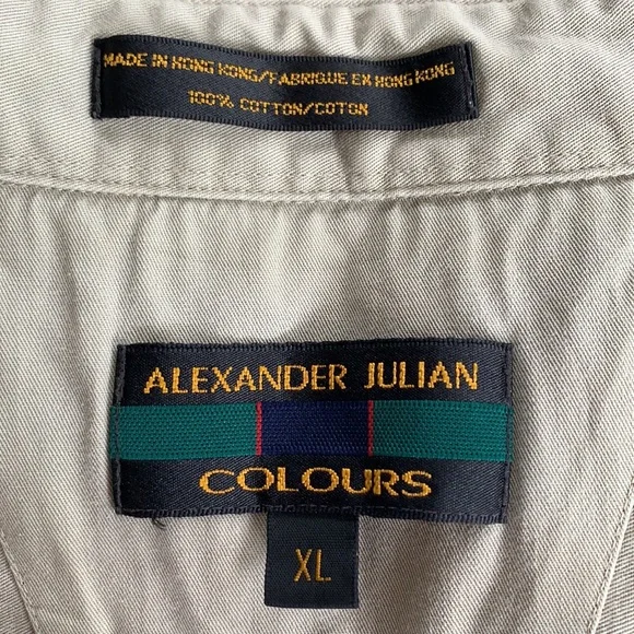 VINTAGE | Alexander Julian reworked crop shirt - Picture 6 of 6